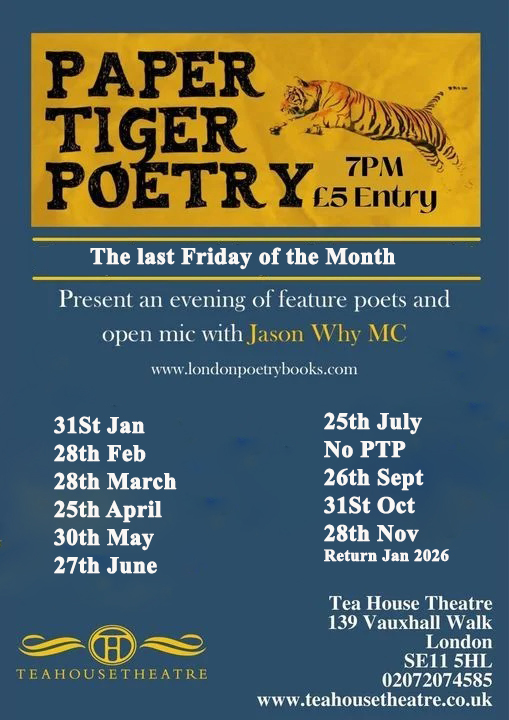 PAPER TIGER POETRY